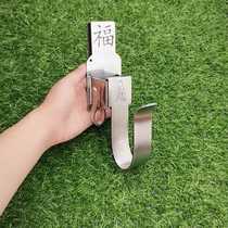 Frame worker woodworking electric wrench multifunctional hook detachable pure white stainless steel material