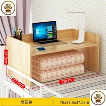 Dormitory type bed on the bed table the desk for the university dormitory table the college dormitory table the college students can be hung in the air