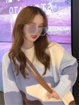 Autumn 2021 New Very Fairy Lazy Knitted Sweater Female Brand Discount Store Shopping Mall Counter Women's Wear