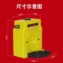 Eyewash Portable Easy Double-mouth Mobile Emergency Eyewash Plastic 53L Wall-mounted Eye Wash of the eye