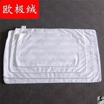 Pillowcase pillow liner cover pair of fitting pillows inner sleeve pillow core suit tea fillings thickened pure white