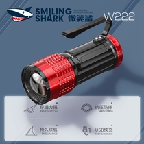 Fishing lights Night fishing lights Super bright strong light blue light Taiwan fishing blue light violet xenon light luminous flashlight laser cannon