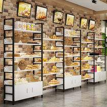 Bread cabinet side cabinet bread display cabinet shelf display rack creative multi-layer free combination