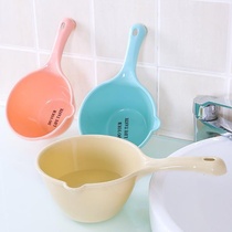 w3 household kitchen water scoop thickened plastic water Spoon bath scoop water scoop water scoop children wash water spoon