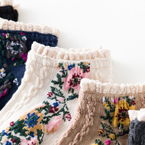 (2 pairs) Spring retro style little flowers~