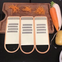 Shredded potato shredder Vegetable shredder Thick and thin wire Cucumber grater Hand protector Kitchen supplies artifact