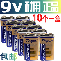 9VDBGOLD 6F22 1604G detector pickup plugging detector Line Finder Line Finder 9 volt battery