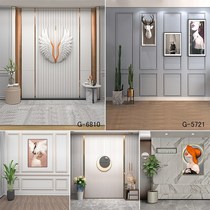 Clothing products Net red anchor live 3D decorative wall Indoor gypsum line photography seamless background cloth
