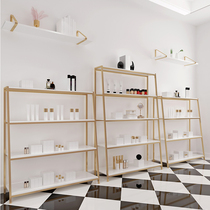 Simple floor clapboard shelf jewelry cabinet beauty salon Skin Care display rack Nail Shop cosmetics display cabinet