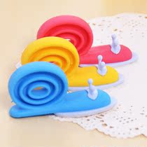Sliding door anti-pinch hand door door card door clip children color snail baby cartoon safety door card child protective equipment