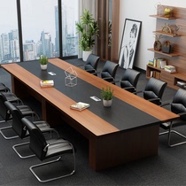 Conference table long table meeting table and chairs Combined strip Grand small talk Reception minimalist modern table