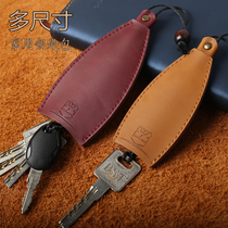Real Leather Key Bag Pull-out Home Key Cover Large Capacity Car Key General Containing Cover U Pan Containing Bag