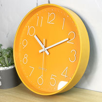 Upgraded version of silent quartz clock clock clock clock living room creative bedroom hanging watch classroom household modern minimalist