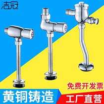 Toilet Flush Valve Tap Switch Flushing Small Poop Bucket Time-lapse Hand Press Type Toilet Urine Bucket Urinal Valve