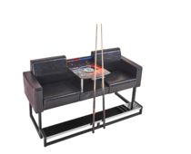 Retro billiard hall lounge chairs billiard table billiard room supplies member sofa Coffee Table Table and Chair watching ball chair New