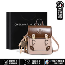Small Ck Double Shoulder Bag Woman 2022 2022 New 100 Hitch Cambridge Bag Japanese Bag Girl Retro Postman Bag student package