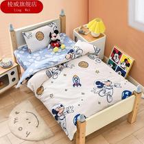 Seven pieces of babys sleeping baby nap special bed supplies for pure cotton kindergarten quilt