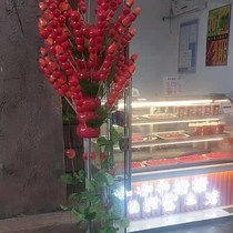 Sugar gourd shelf display rack ice sugar gourd cotton candy lollipop man placement display stand display stand swing table