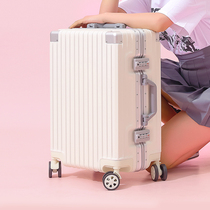 Sturdy thickened durable suitcase aluminium frame 24 inch male and female student 28 Large capacity password box high face value pull lever box