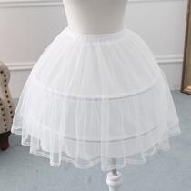 Skirt for Girls cosplay skirt brace half petticoat bird cage support lolita fish bone brace adjustable daily skirt