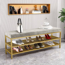 Nordic Shoe Changing Stool Home Doorway Light Lavish Entrance Door Can Sit On A Shoe Bench Minima Strip Bench Shoe Cabinet Sitting Stool