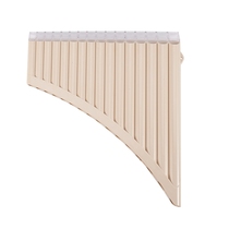 16 Pipes Pan Flute Resin C Tone 16 Tube Easy Learning Panflu