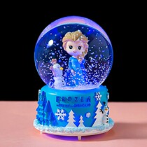 Frozen Aisha Princess Crystal Ball Music Box Music Box Aisha Birthday Gift Glass Balls Girl