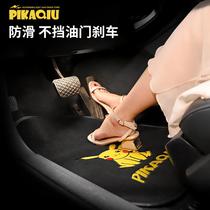 Cartoon car decoration car interior supplies four seasons easy cleaning foot pad cute car floor mat