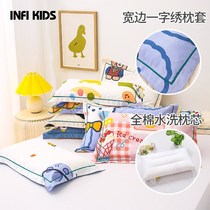 N childrens kindergarten quilt three-piece set pure cotton six-piece set nap bedding entering the garden bedding baby bedding