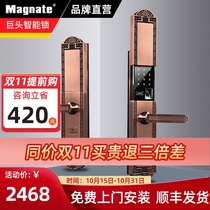 Giant Chinese villa door fingerprint lock double door smart door lock home security door waterproof outdoor code lock