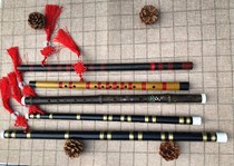 Flute dance flute Xiao performance childrens photo studio costume photography bamboo flute Hanfu cos long flute props ancient wind umbrella