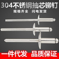 304 all stainless steel big hat brim core rivets large flat head pull nail big head nail big head Willow nail big hat edge riveting steel nail