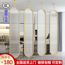 Nordic Changhong glass screen partition wall simple modern living room home porch mirror rotatable customization