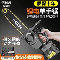 Germany imports German electric logging sawdust High power home handheld electric chainsaw outdoor machete rechargeable lithium