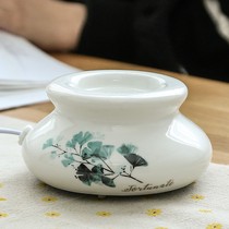 Timing temperature adjustment electronic aromatherapy ceramic aromatherapy lamp electric aromatherapy lamp essential oil lamp plug-in incense burner
