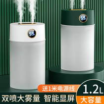 Humidifier Large Capacity Double Spray usb Home Quiet Bedroom Office Dormitory Car Small Desktop Portable Creative Hydrating Air Spray Baby Student Mini