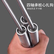 Steel Bar Work Special Zhook Steel Wire Stainless Steel Lengthened Thread Construction God Instrumental Tie Hook High Hardness Tool Iron Wire