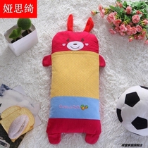 Childrens pillow 1 - 3 - 6 years old kindergarten baby pillow cartoon cute buckwheat shell pillow - type pillow four seasons are common