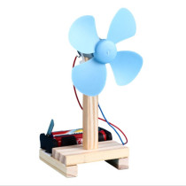 DIY science and technology small production electric fan stem student science experiment model Handmade invention puzzle popular science materials