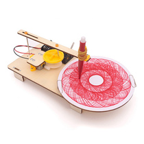 Electric plotter physics small invention technology small production primary school students diy hand-made technological innovation works
