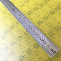 1 m flashback steel ruler reverse steel plate ruler stainless steel reverse ruler mechanical ruler 30#1 steel ruler reverse 100cm