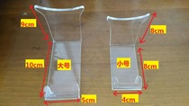 Acrylic transparent electric beard knife display stand razor display stand beard planing display stand face massage stick stand