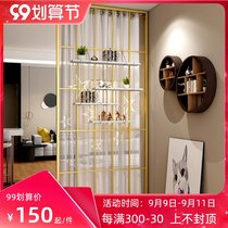 Nordic office sleeper iron screen room partition wall living room easy to simple modern small apartment mobile beauty shop