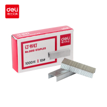 deli Stationery deli 0010 Staples 10# Number Nails Book Order 10 6 Staples Small Staples