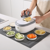 Multifunctional vegetable cutter for cutting potatoes and shredded kitchen shavings silk artifact household slicer wipers cutting board