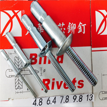 Wire drawing rivets 4 8 6 4 9 8 13 Iron internal lock wire drawing rivets electrical cabinet rivets blind rivet series I