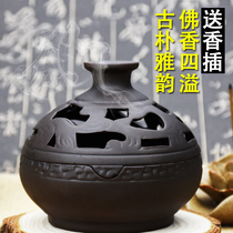 Free Xiangtang Ceramic Hollow Vase Aromatherapy Tower Fragrant Pan Fragrant Fragrant Fragrant Pieces