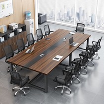 Desk Meeting Table Long Table And Chairs Combination Brief Modern Training Reception Desk Large Small Negotiation Table Office Furniture