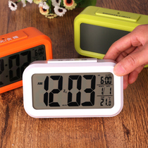 siton electronic Silent Alarm Clock LED electronic clock student backlit fashion creative personality clock hour hour hour