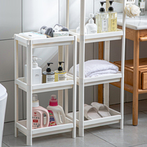 Toilet rack Plastic floor-standing bathroom storage rack bathroom bathroom toilet basin rack triangle storage rack